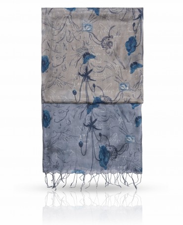 Палантин Женский S-POPPY.POSTE/GREY